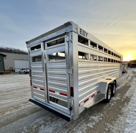 New 2026 EBY MAVERICK Stock / Stock Combo Trailer