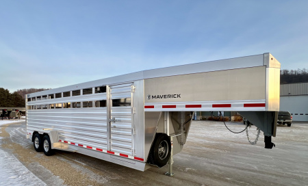 New 2026 EBY MAVERICK Stock / Stock Combo Trailer