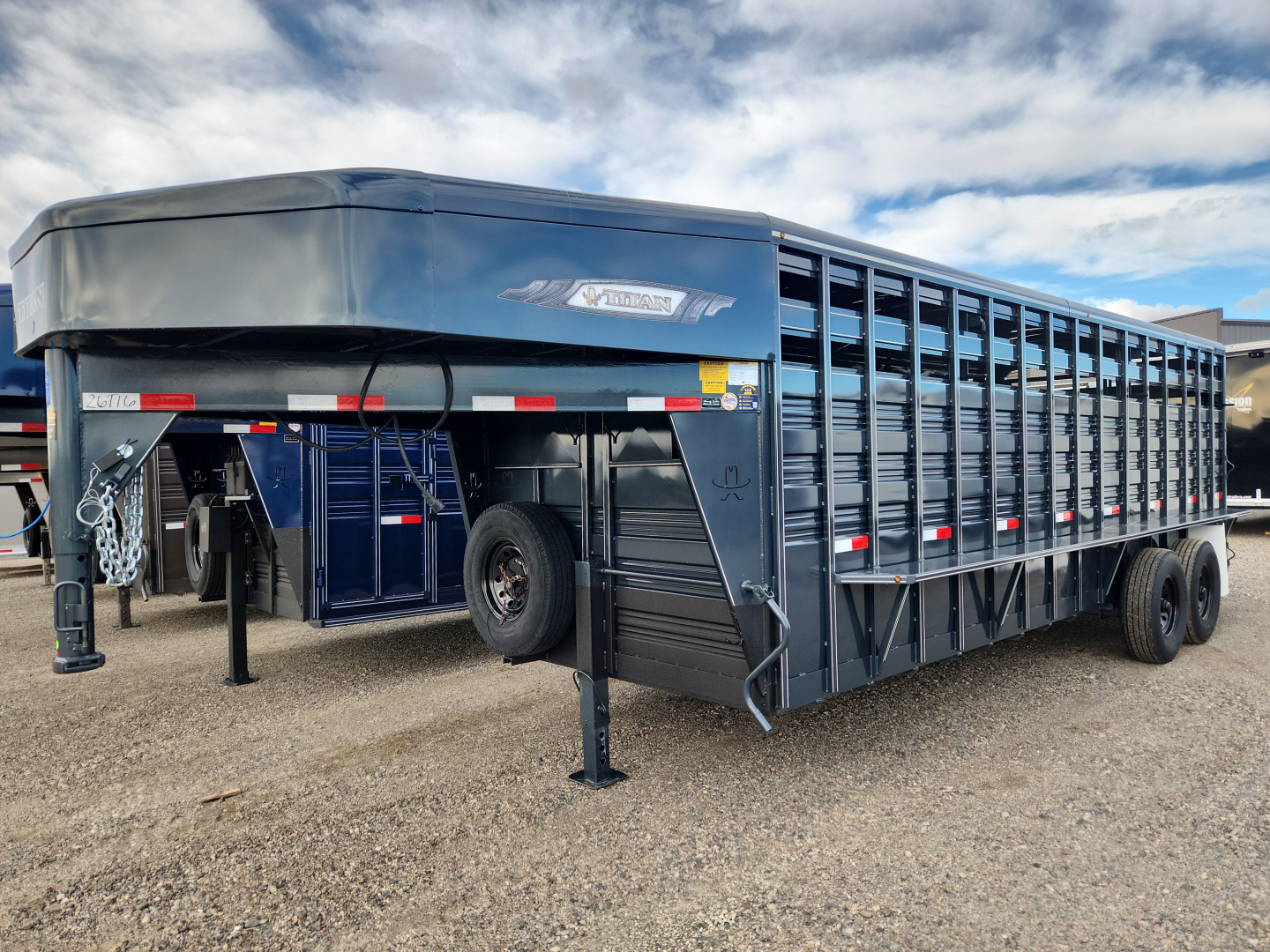 New 2026 Titan Trailer 22' S.S. Stock