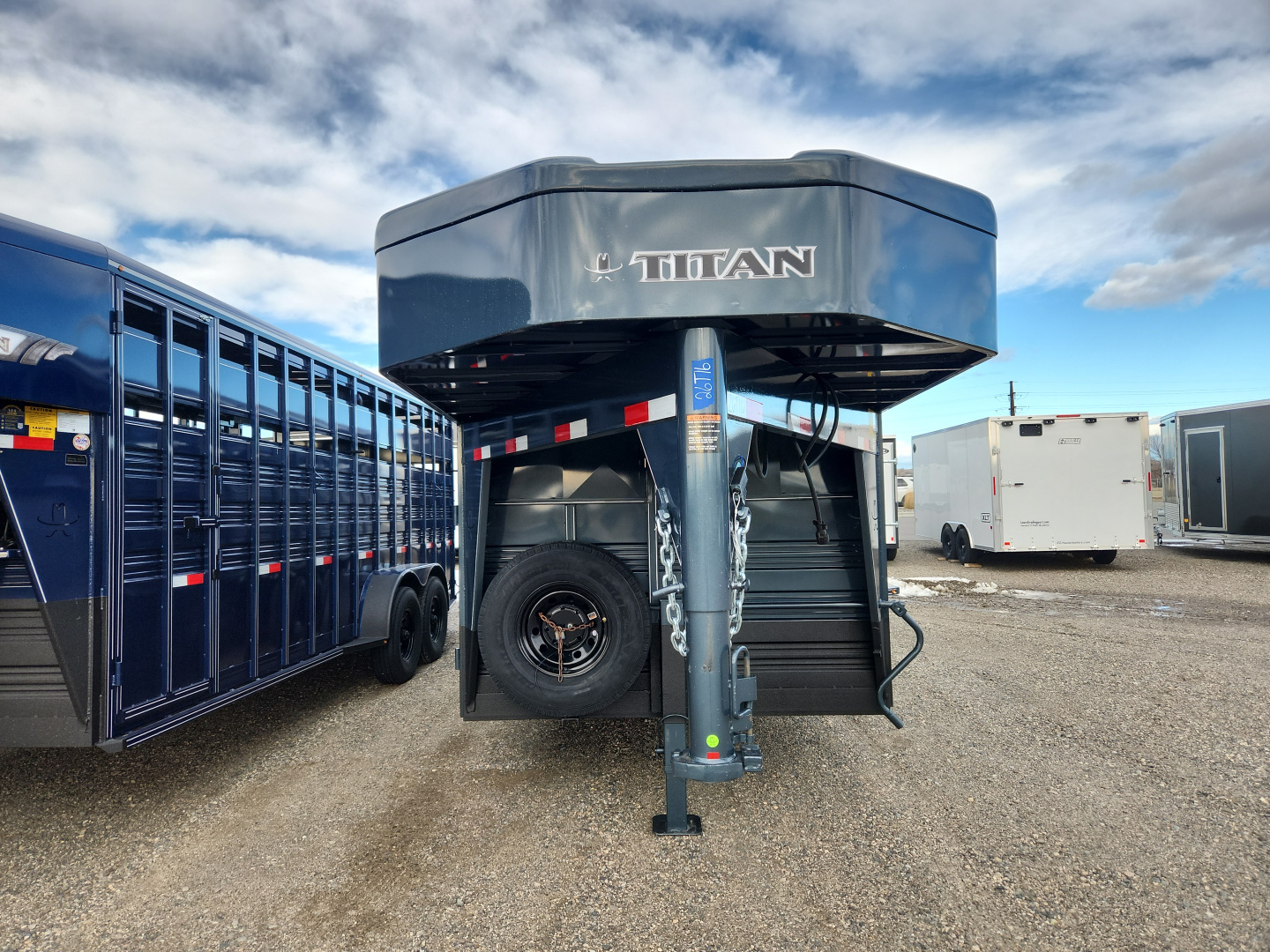 New 2026 Titan Trailer 22' S.S. Stock