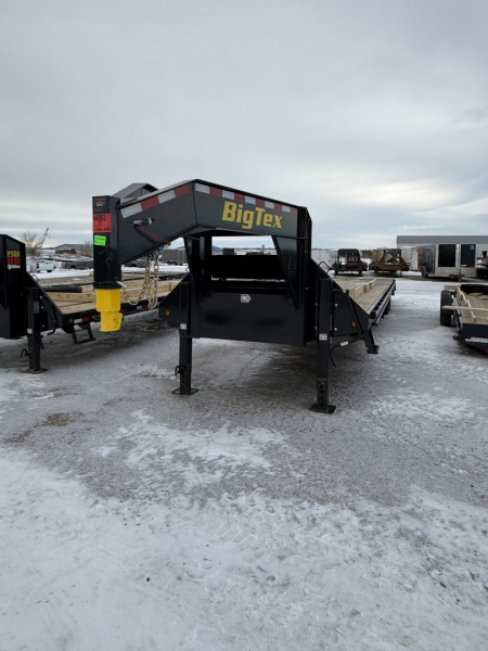 New 2025 BIG TEX TRAILERS 25GN-40D5A Flatbed Trailer