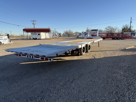 Used 2023 PJ Trailers HYDRUALIC DOVETAIL FLATBED