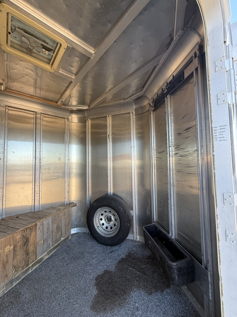 Used 1999 Featherlite Trailers 3 HORSE BUMPER PULL Horse Trailer