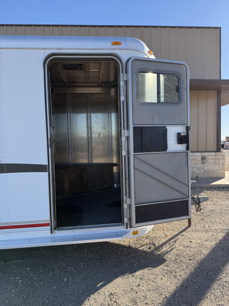 Used 1999 Featherlite Trailers 3 HORSE BUMPER PULL Horse Trailer