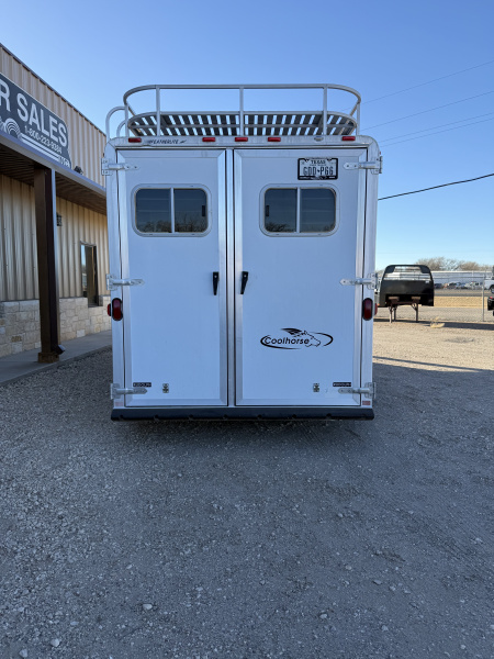 Used 1999 Featherlite Trailers 3 HORSE BUMPER PULL Horse Trailer