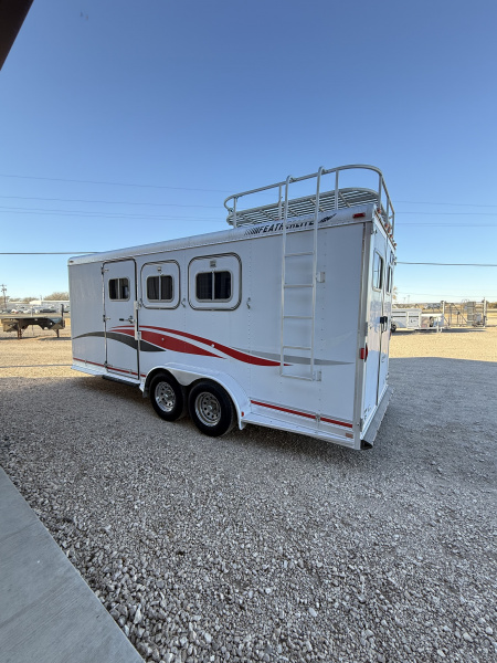 Used 1999 Featherlite Trailers 3 HORSE BUMPER PULL Horse Trailer