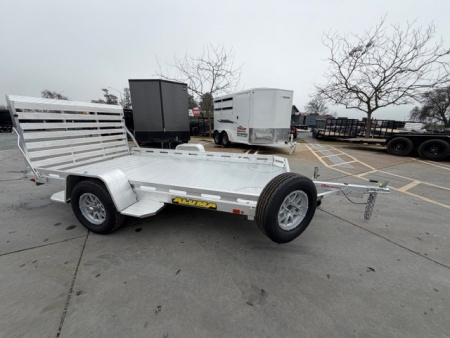 New 2027 Aluma 7712H-S-TG Utility Trailer