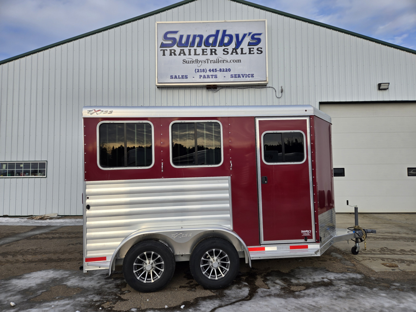 New 2026 Exiss 2 Horse XT Trailer