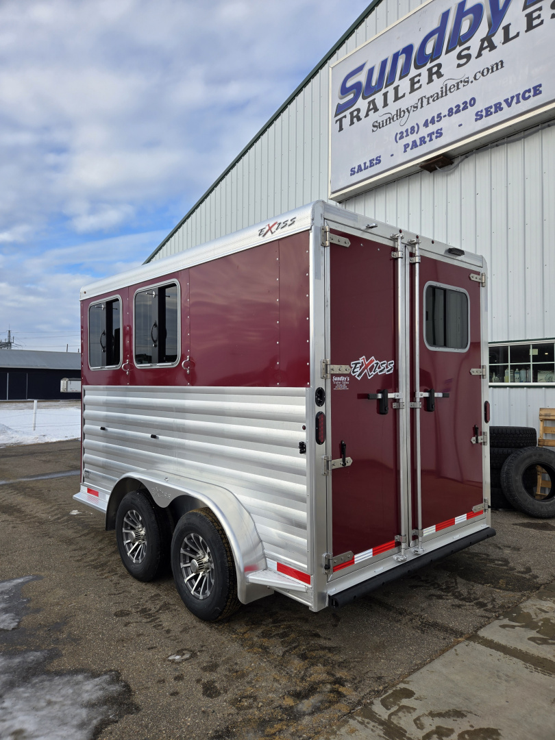 New 2026 Exiss 2 Horse XT Trailer
