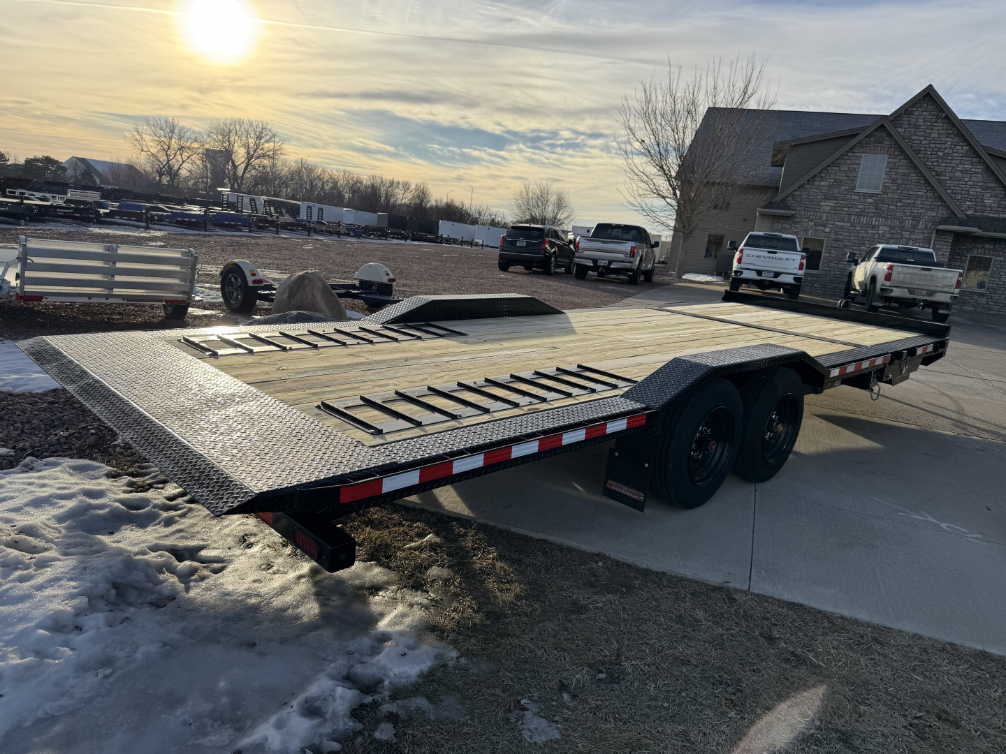 New 2026 Midsota TBWB-24 Tilt Trailer