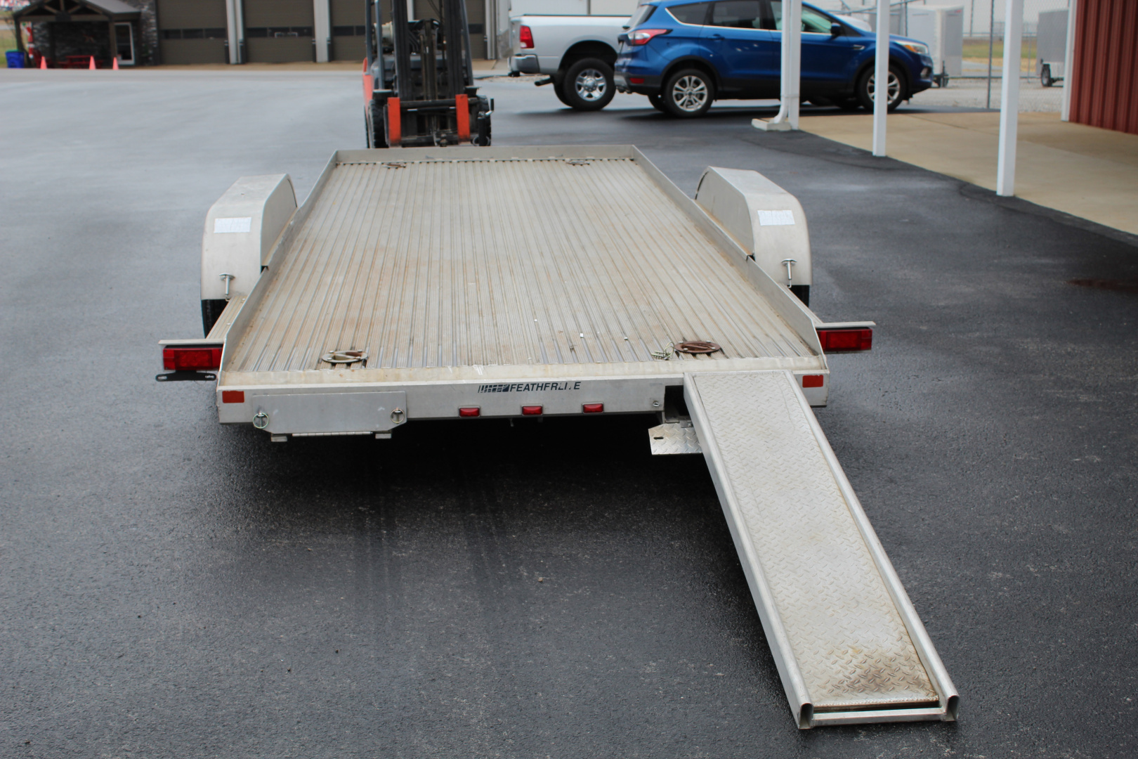 Used 2002 Featherlite Trailers L07 Car / Racing Trailer