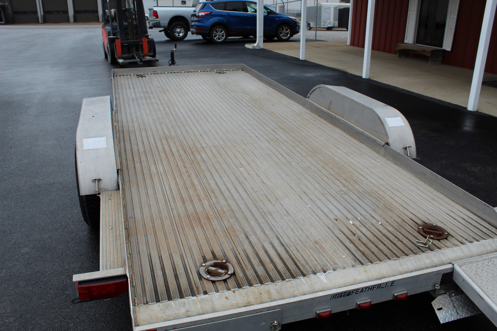 Used 2002 Featherlite Trailers L07 Car / Racing Trailer