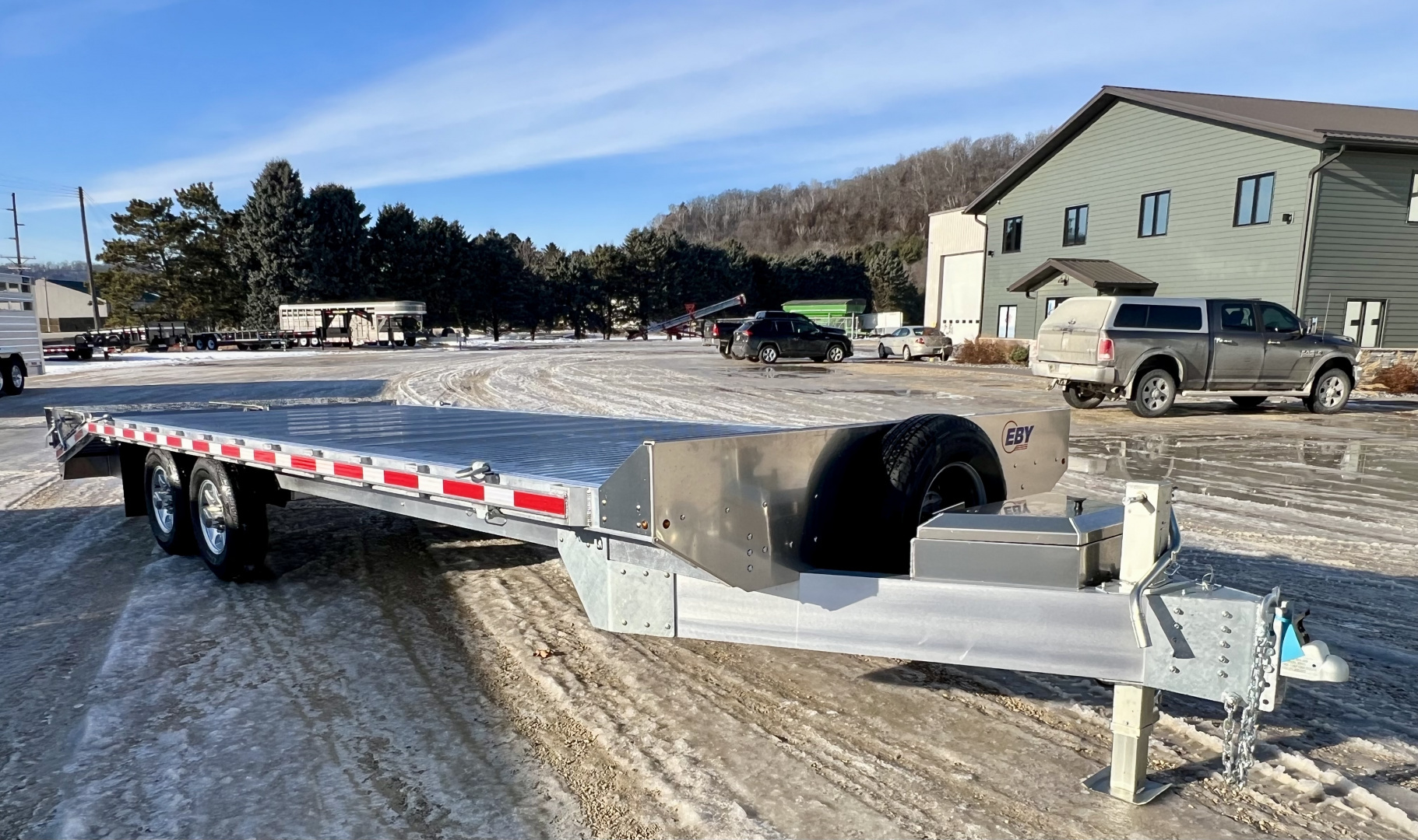 New 2025 EBY DO14K Flatbed Trailer - Tradesman