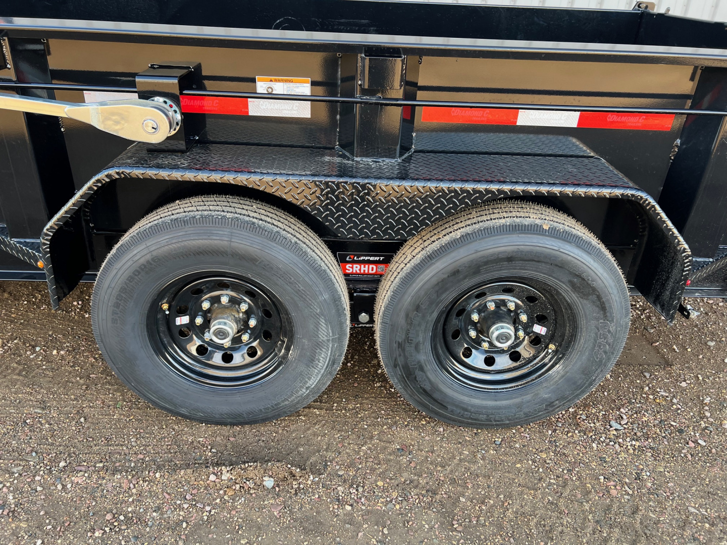 New 2026 Diamond C Trailers 14' LPT207 Telescopic Dump Trailer