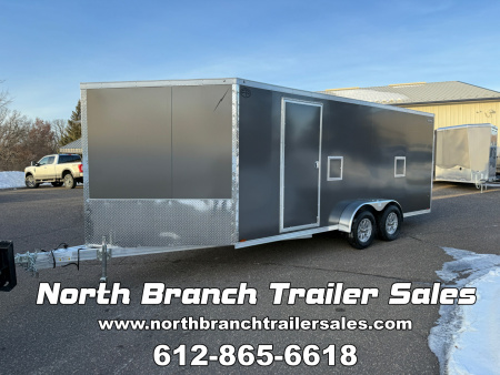 New 2026 Lightning Trailers LTFES718TA2 Snowmobile Trailer