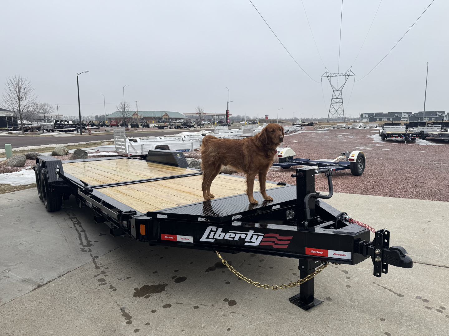 New 2026 Liberty LT14K-22 Split Tilt Trailer