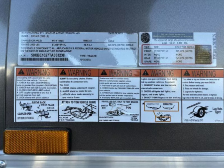 New 2026 Spartan Cargo  SP7X16TA Cargo / Enclosed Trailer