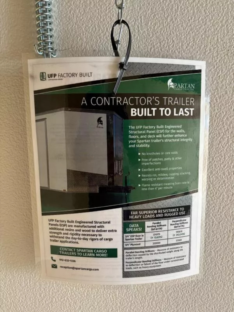 New 2026 Spartan Cargo Trailers SP8.5X20TA Cargo / Enclosed Trailer