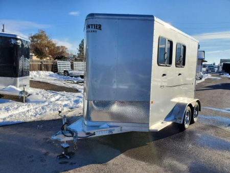 New 2023 Frontier Strider Lite 2 Horse Trailer 7'6" Tall