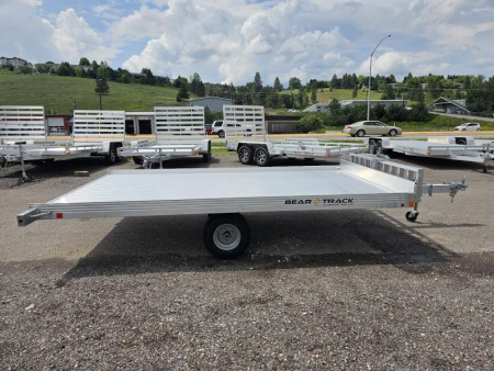 New 2023 Bear Track 82"x12' Deckover Utility Trailer