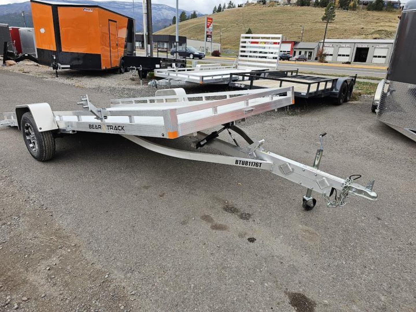 New 2023 Bear Track 81"x14.5' Tilt Deck Utility Trailer