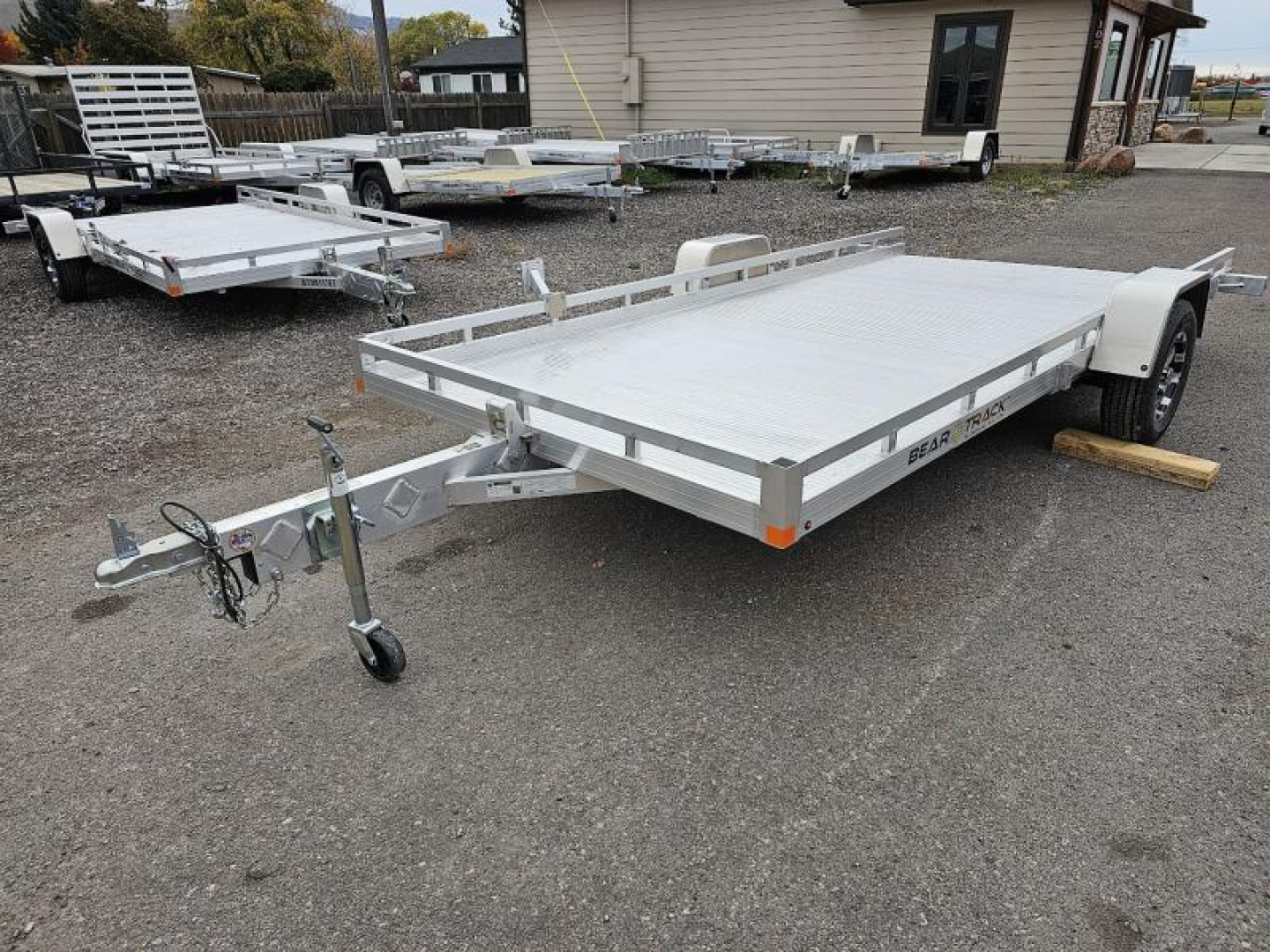 New 2023 Bear Track 81"x14.5' Tilt Deck Utility Trailer