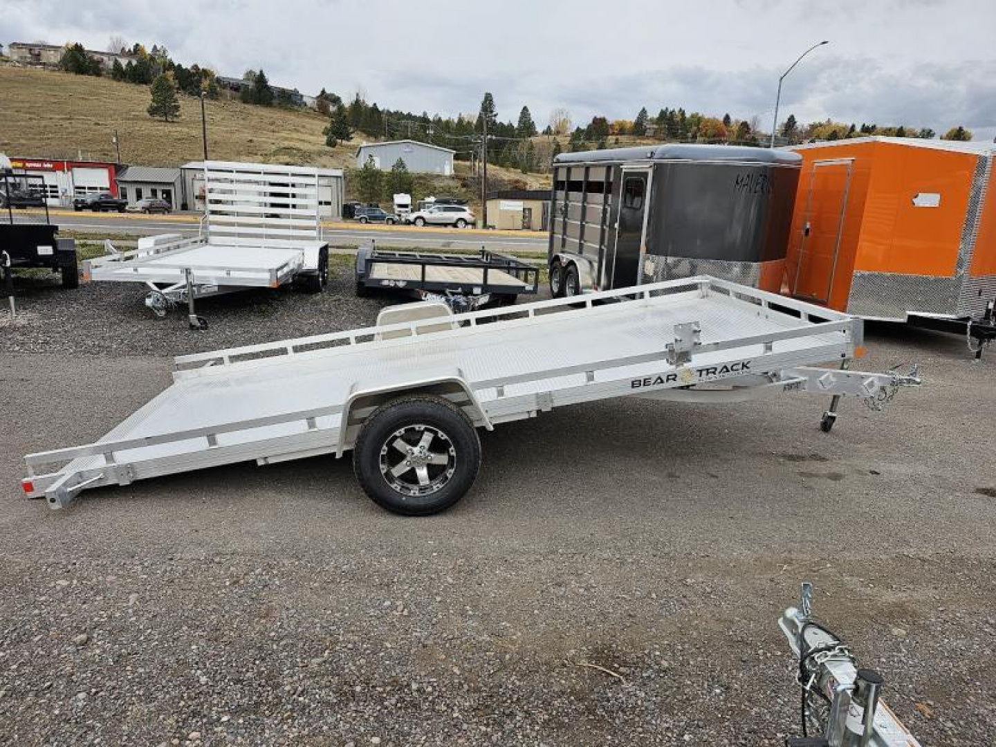 New 2023 Bear Track 81"x14.5' Tilt Deck Utility Trailer
