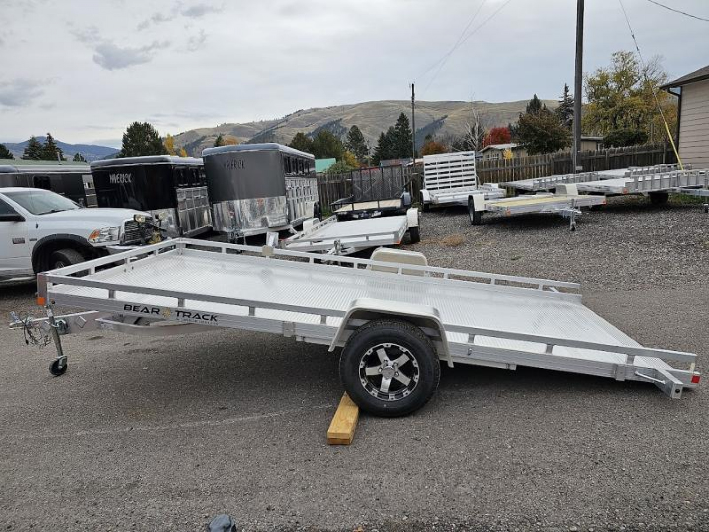 New 2023 Bear Track 81"x14.5' Tilt Deck Utility Trailer