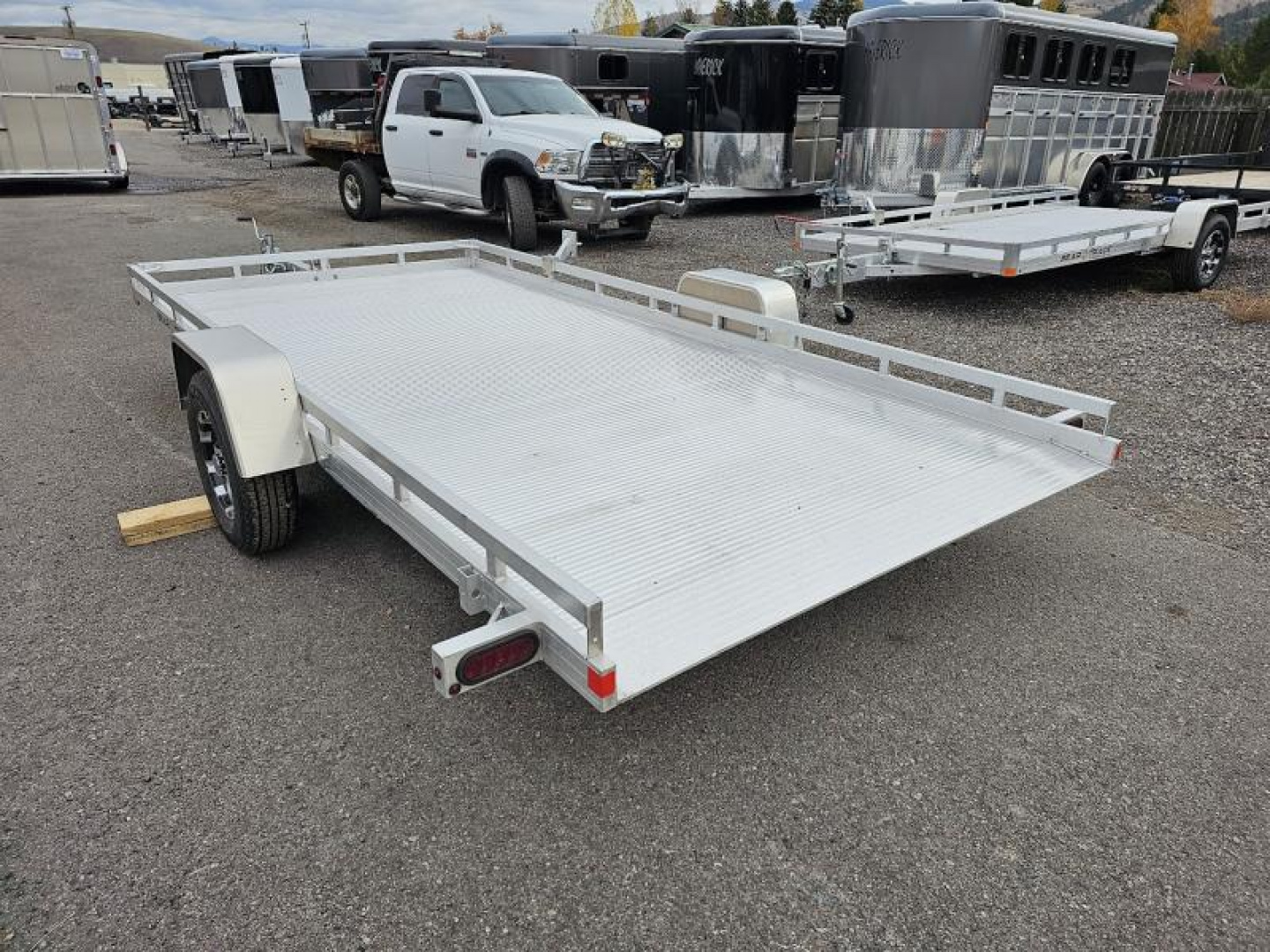 New 2023 Bear Track 81"x14.5' Tilt Deck Utility Trailer