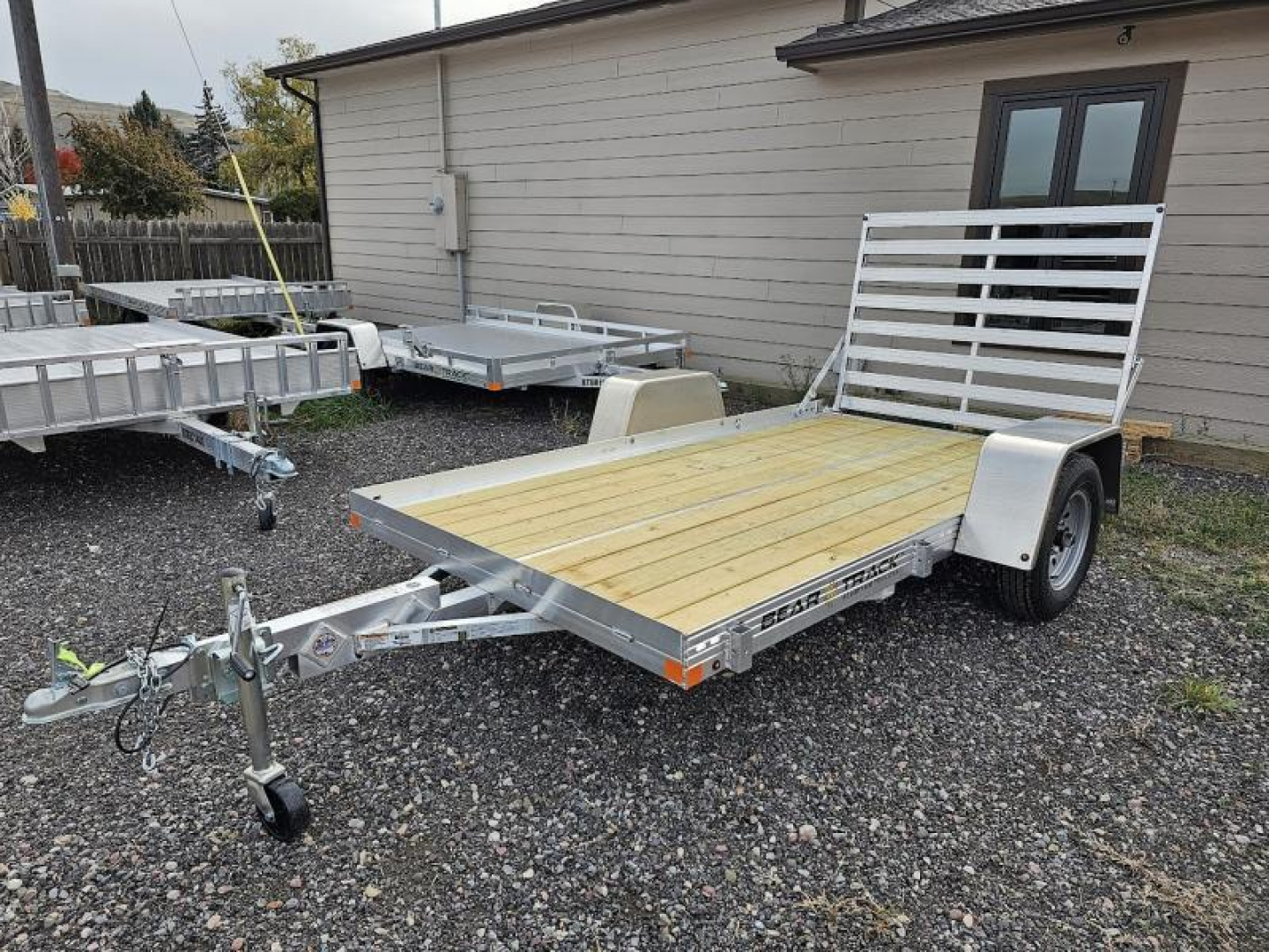 New 2024 Bear Track 65"x10' Aluminum Utility Trailer
