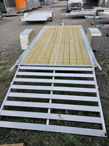 New 2024 Bear Track 65"x10' Aluminum Utility Trailer