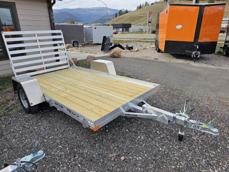 New 2024 Bear Track 65 x10' Aluminum Utility Trailer