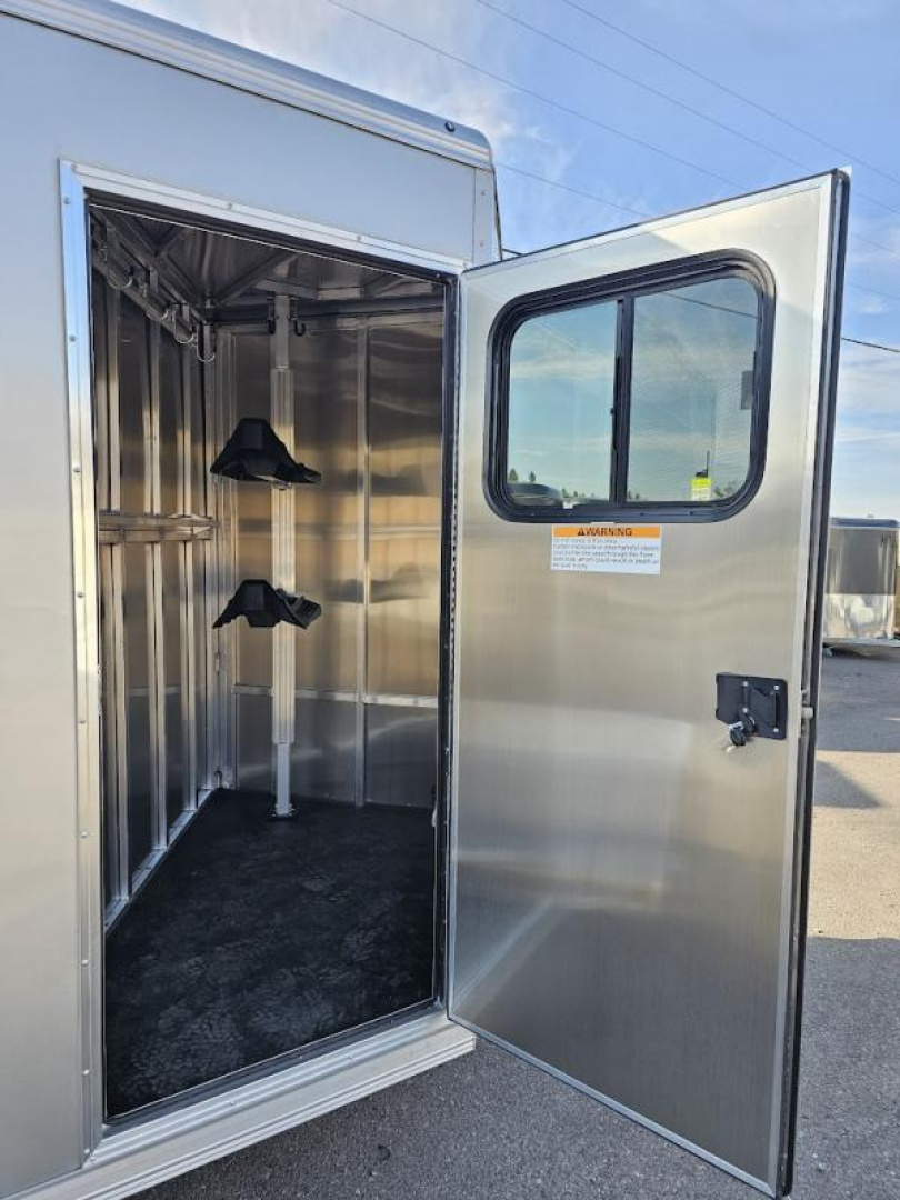 New 2025 Frontier Colt Big Sky Series Aluminum 2 Horse Trailer