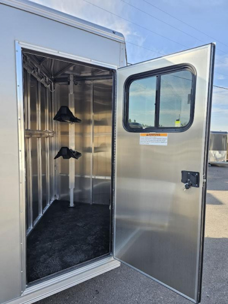 New 2025 Frontier Colt Big Sky Series Aluminum 2 Horse Trailer