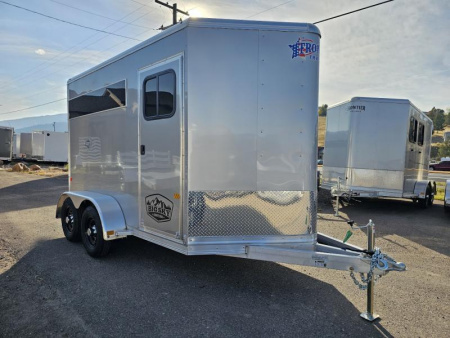 New 2025 Frontier Colt Big Sky Series Aluminum 2 Horse Trailer
