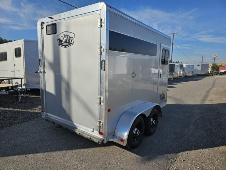 New 2025 Frontier Colt Big Sky Series Aluminum 2 Horse Trailer