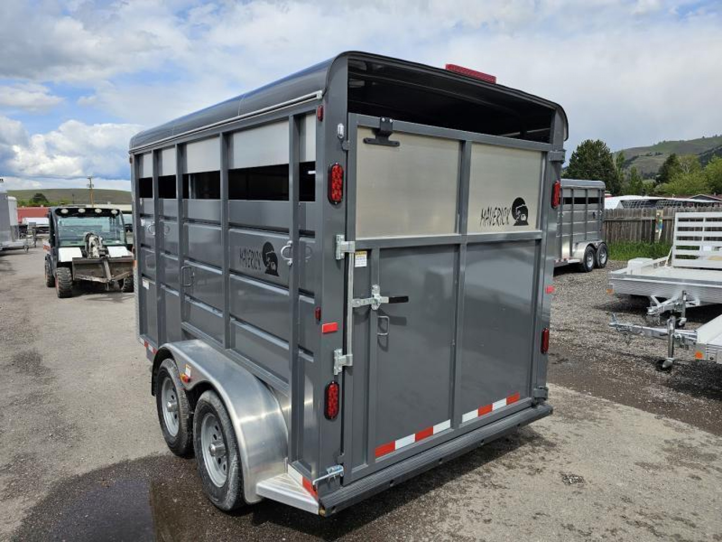 New 2025 Maverick 14' Stock Trailer