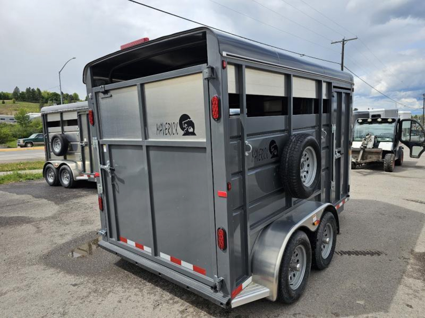 New 2025 Maverick 14' Stock Trailer