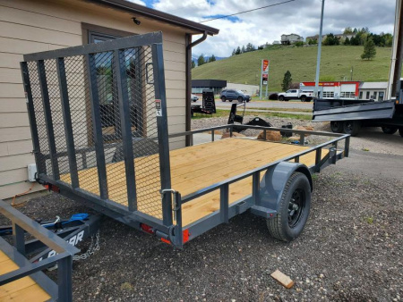 New 2025 Lamar 83"x12' Utility Trailer
