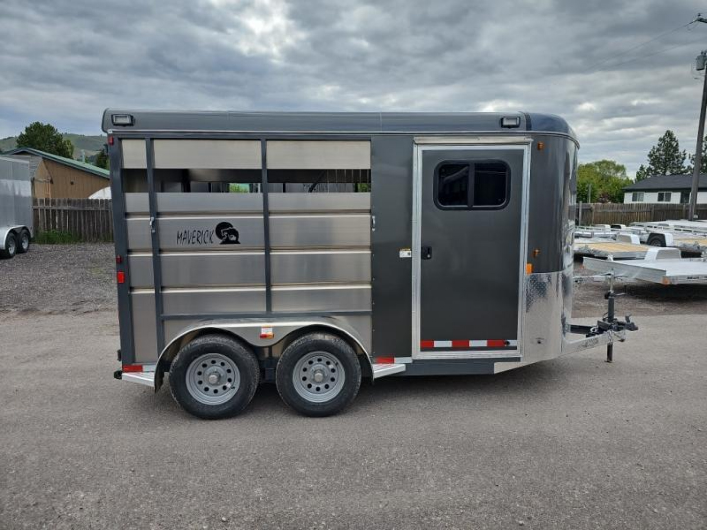 New 2025 Maverick 2 Horse Trailer
