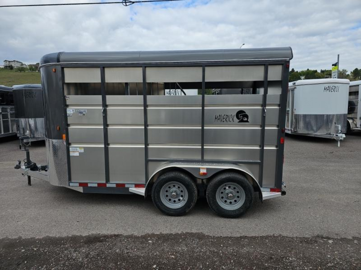 New 2025 Maverick 2 Horse Trailer