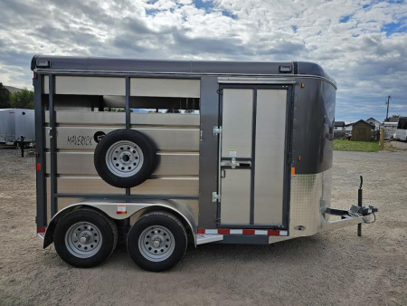 New 2025 Maverick 13' 2 Horse Trailer