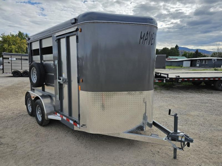 New 2025 Maverick 13' 2 Horse Trailer