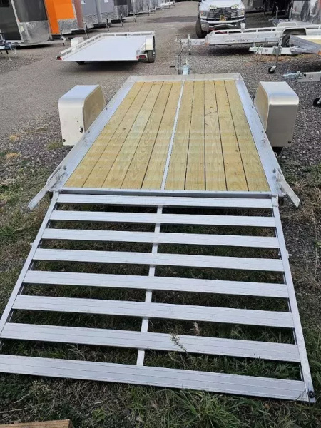 New 2025 Bear Track 65"x10' Aluminum Utility Trailer