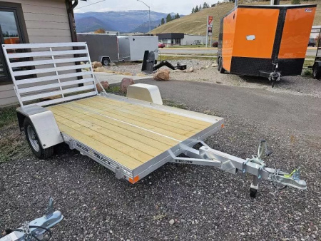 New 2025 Bear Track 65 x10' Aluminum Utility Trailer