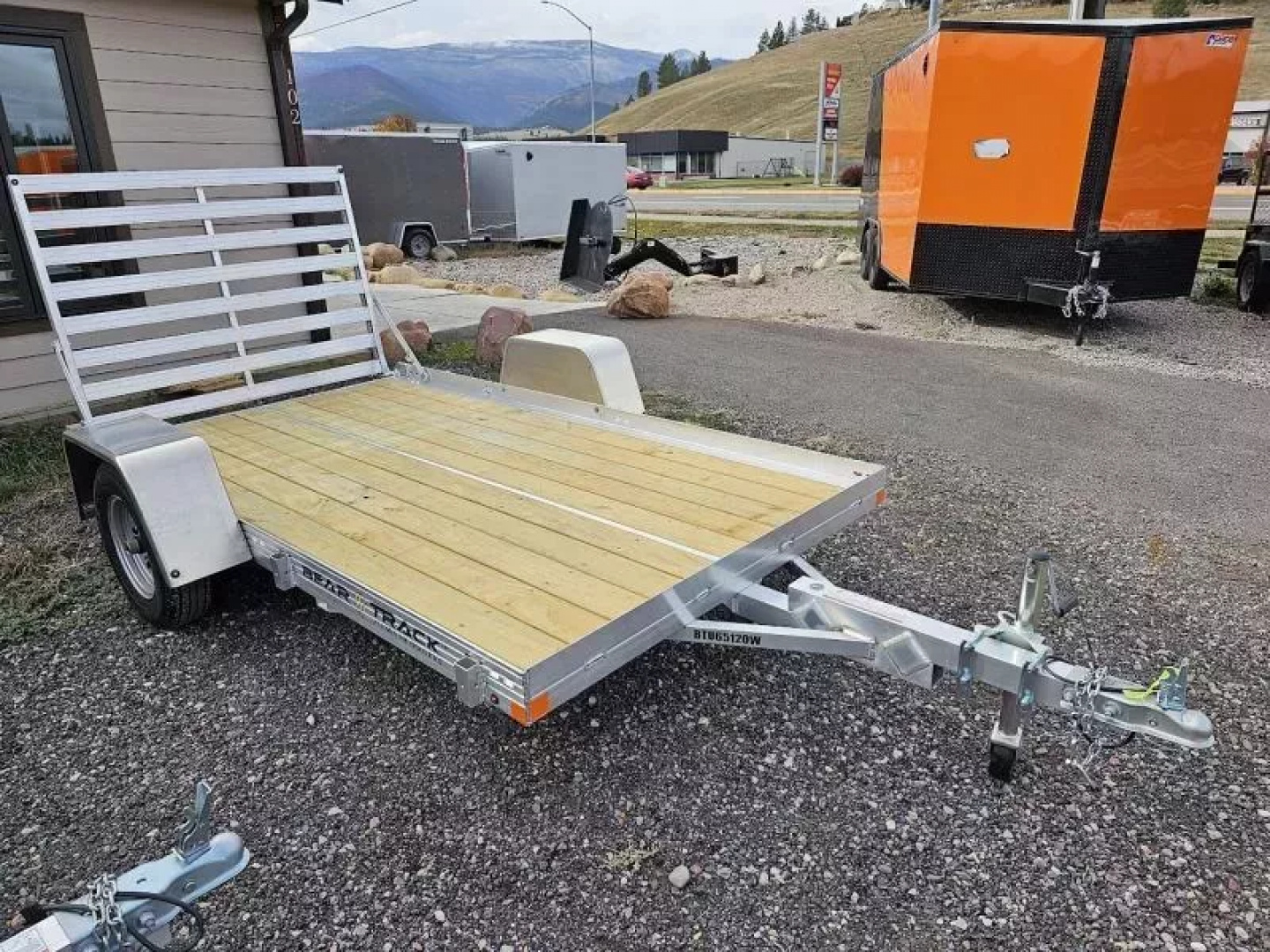 New 2025 Bear Track 65"x10' Aluminum Utility Trailer