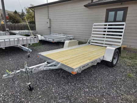 New 2025 Bear Track 65"x10' Aluminum Utility Trailer