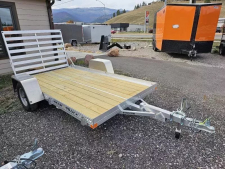 New 2025 Bear Track 65 x10' Aluminum Utility Trailer