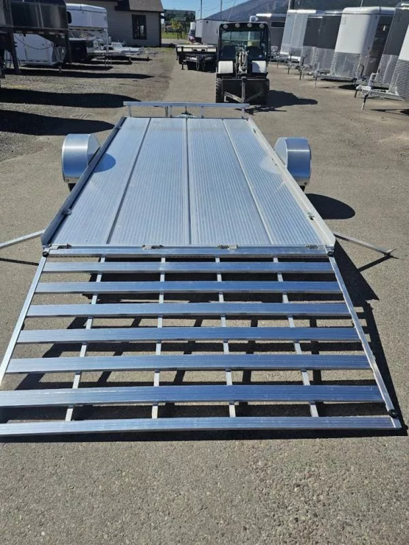New 2025 Alcom Flexhaul 81"x14' Aluminum Utility Trailer