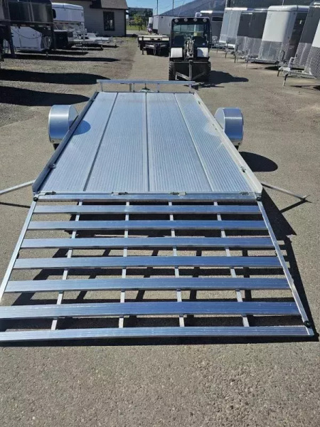 New 2025 Alcom Flexhaul 81"x14' Aluminum Utility Trailer